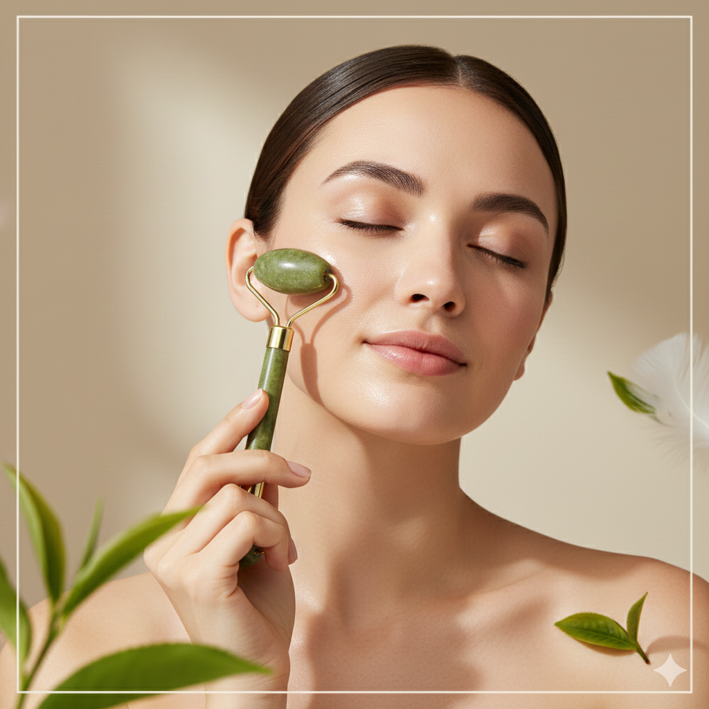 Facial Tool | Jade Face Roller