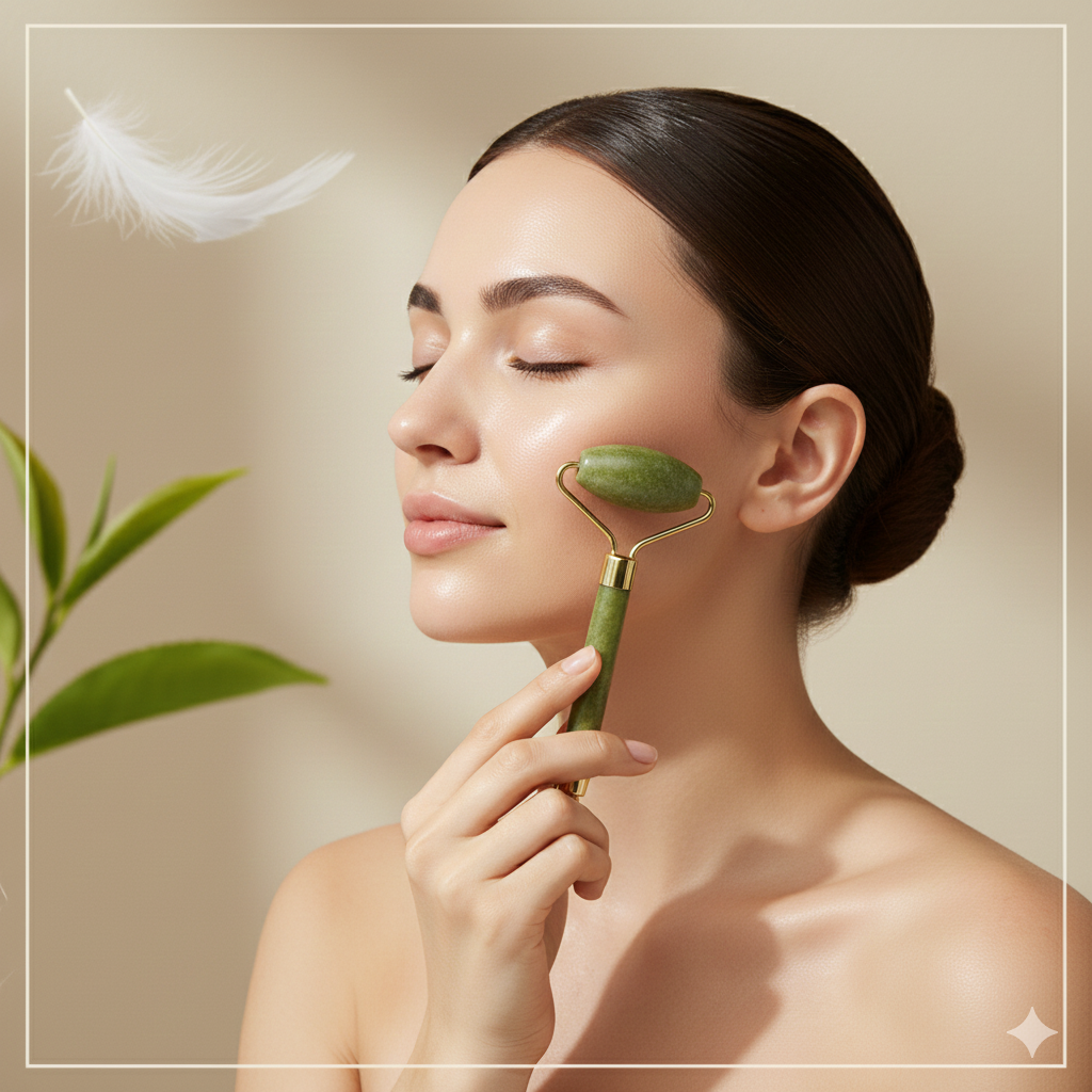 Facial Tool | Jade Face Roller