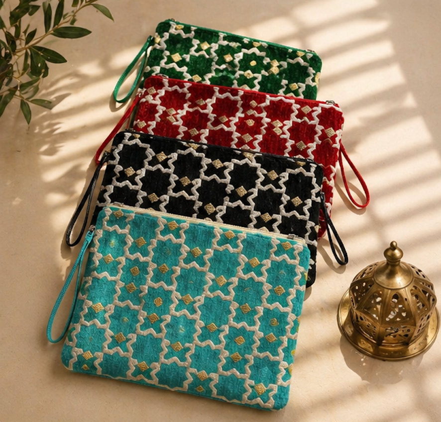 Moroccan Pattern Tote Bags & Pouches