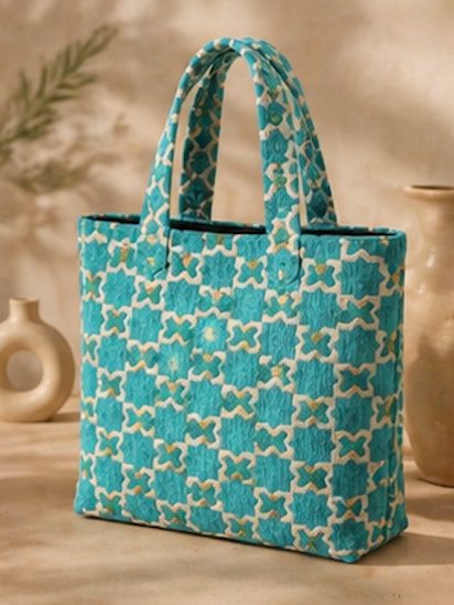 Moroccan Pattern Tote Bags & Pouches