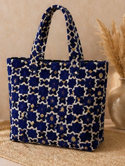 Moroccan Pattern Tote Bags & Pouches