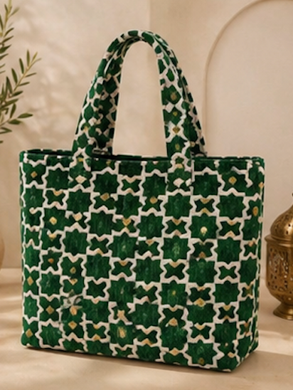 Moroccan Pattern Tote Bags & Pouches